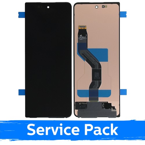 LCD-näyttö Samsung F946 Z Fold5 (ULOMPI) Musta (Service Pack)