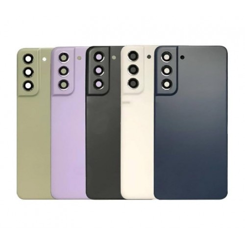 Back Cover Compatible With Samsung G990 S21 FE / Graphite / (with camera lens) OEM