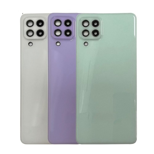 Back Cover Compatible With Samsung A226 A22 5G / Mint / (with camera lens) HQ