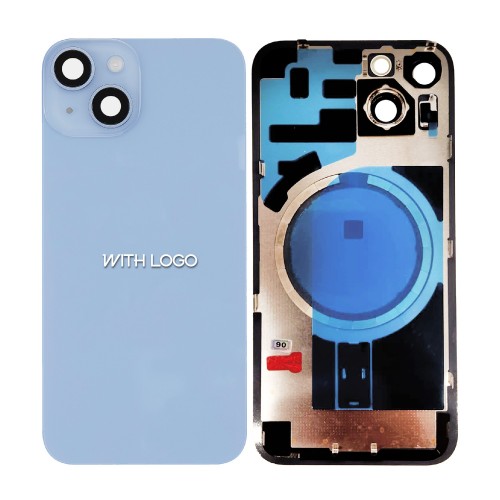Takakansi sopii iPhone 14 Plus / sininen / (täyskansi ilman NFC flex) / OEM