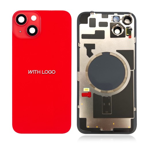 Takakansi sopii iPhone 14 Plus / punainen / (täyskansi ilman NFC flex) / OEM