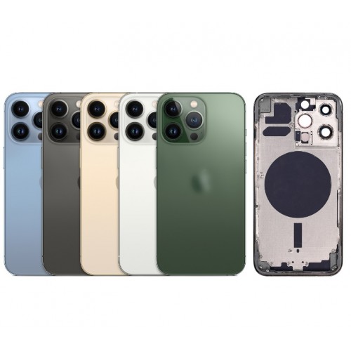 Takakansi sopii iPhone 13 Pro täydellä kotelolla / Alpine Green / OEM