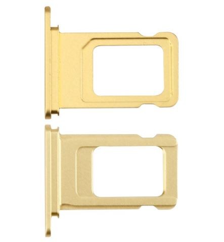 SIM card holder for iPhone 11 Yellow ORG