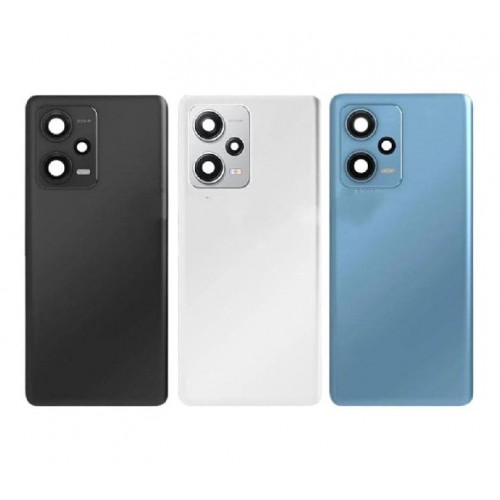 Back Cover Compatible With Xiaomi Redmi Note 12 Pro Plus 5G / Iceberg Blue / (with camera lens) HQ