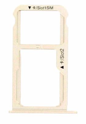 SIM-kortin pidike Huawei Nova kultainen alkuperäinen (service pack)