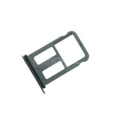 SIM-kortin pidike Huawei P20 (Single) musta alkuperäinen (service pack)