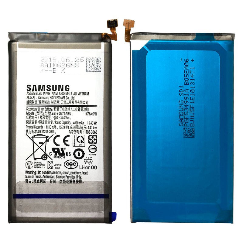 Alkuperäinen akku Samsung G975F S10 Plus 4100mAh EB-BG975ABU (huoltopakkaus)