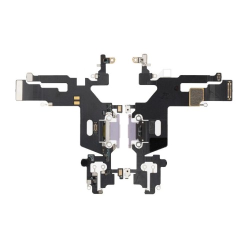 Lataausportti yhteensopiva iPhone 11 kanssa flex-kaapelilla / punainen / OEM