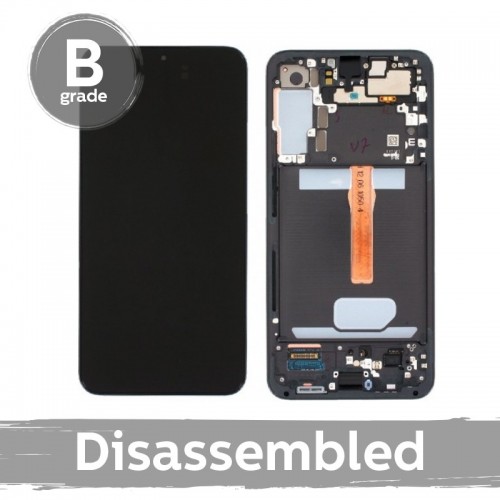 LCD Display Compatible With Samsung S906 S22 Plus with Frame / Phantom Black / (9/10 Used)
