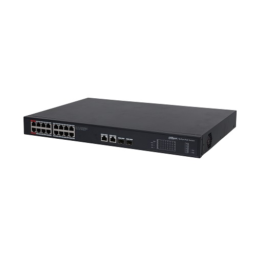 Dahua PFS3220-16GT-240 20-port unmanaged Gigabit switch with 16-port PoE, 240 W