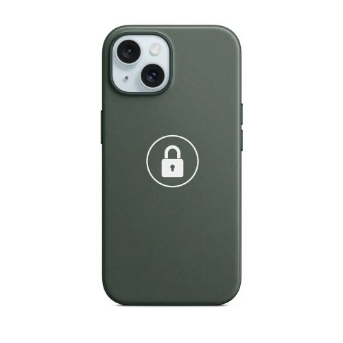 Phone Case "FineWoven" for iPhone 15 / Evergreen / in package