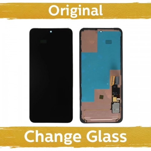 LCD-näyttö yhteensopiva Google Pixel 8 musta kehyksellä (Uusittu: Kiina)