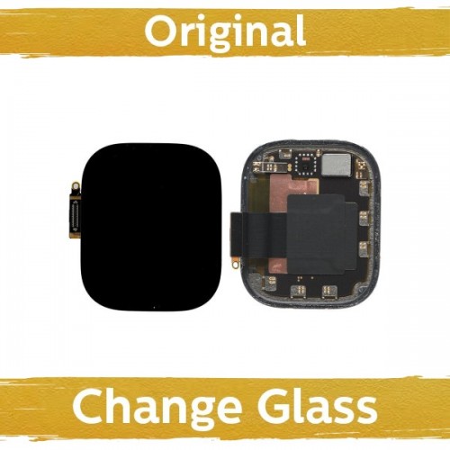 LCD-näyttö yhteensopiva iWatch Series Ultra 49mm musta (Uusittu: Kiina)