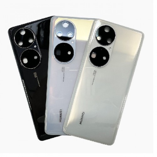 Back Cover Compatible With Huawei P50 Pro / Cocoa Gold / (with camera lens) HQ