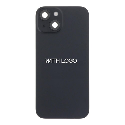 Back Cover Compatible With iPhone 15 / Black / (without NFC flex) / OEM