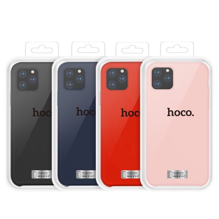 Suojakuori "Hoco Pure Series" iPhone 11 Pro Max vaaleanpunainen