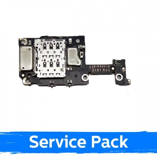 Charging Port Compatible With Xiaomi 12 Pro with Flex / Plata (Service Pack)
