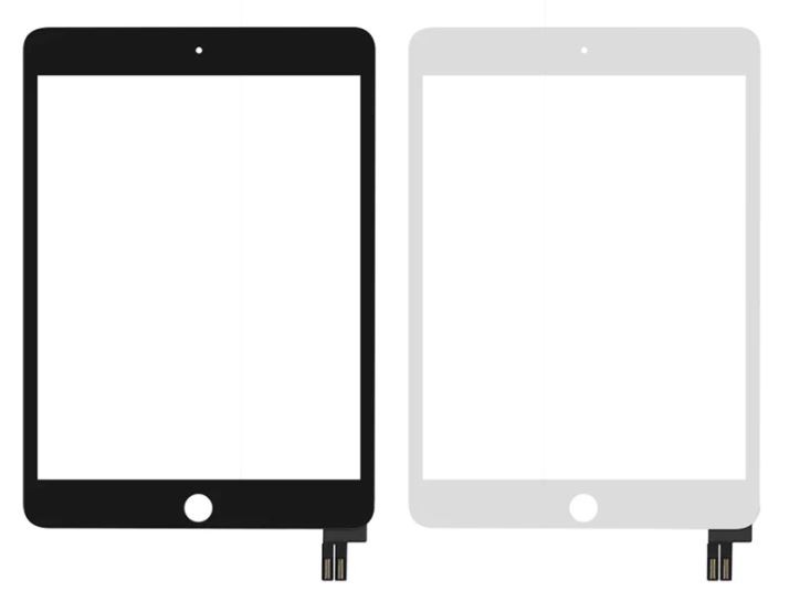 Kosketusnäyttö iPad mini 5 2019 (A2133/A2124/A2125/A2126) valkoinen HQ