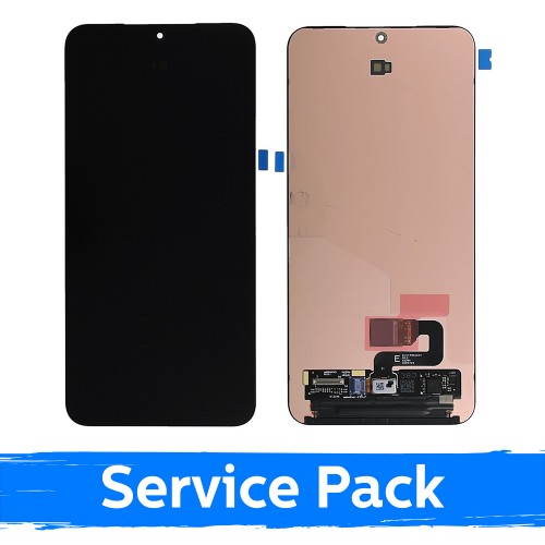 LCD-näyttö, yhteensopiva Samsung S926 S24 Plus kanssa, musta (Service Pack) (NF-versio)