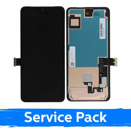 LCD Display Compatible With Google Pixel 8 Pro Black With Frame (Service Pack)