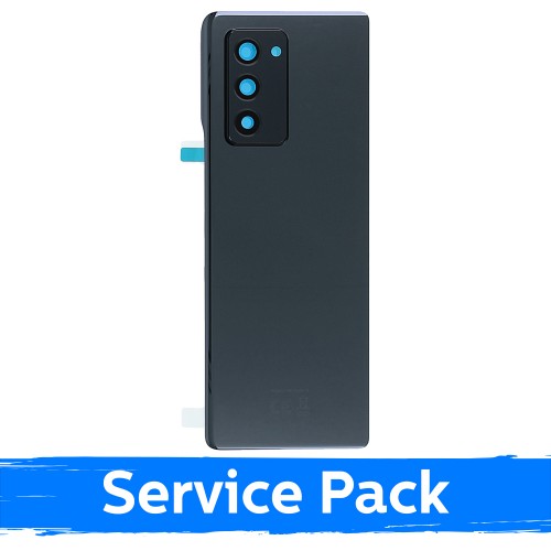 Takakansi, yhteensopiva Samsung F916 Z Fold2 kanssa / Mystic Black / (Service Pack)