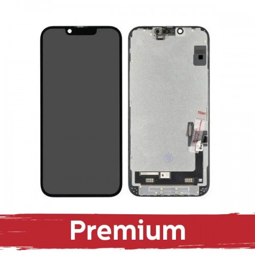 LCD-näyttö, yhteensopiva iPhone 15, musta (INCELL / Premium)