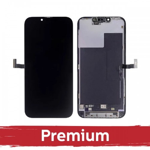 LCD Näyttö yhteensopiva iPhone 13 Pro Max Musta (Hard OLED / Premium)