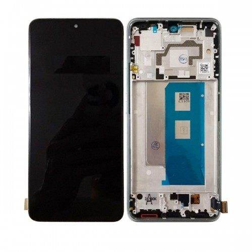 LCD Display Compatible With Xiaomi Poco F5 Pro 5G with Frame / Black / HQ