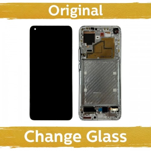 LCD-näyttö, yhteensopiva Xiaomi Mi 11 5G kehyksellä / Midnight Gray (Uusittu: Kiina)