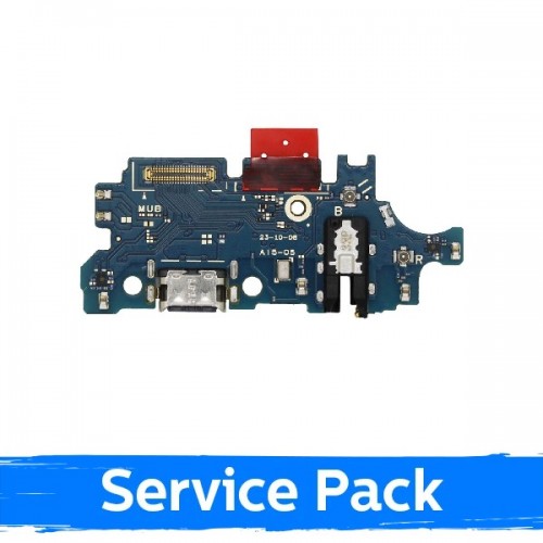 Latausportti, yhteensopiva Samsung A155 A15 4G / A156 A15 5G, Flex / Plata (Service Pack)