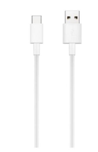 USB kaapeli ORG Huawei AP71 SuperCharge 5A type-C valkoinen (1M)