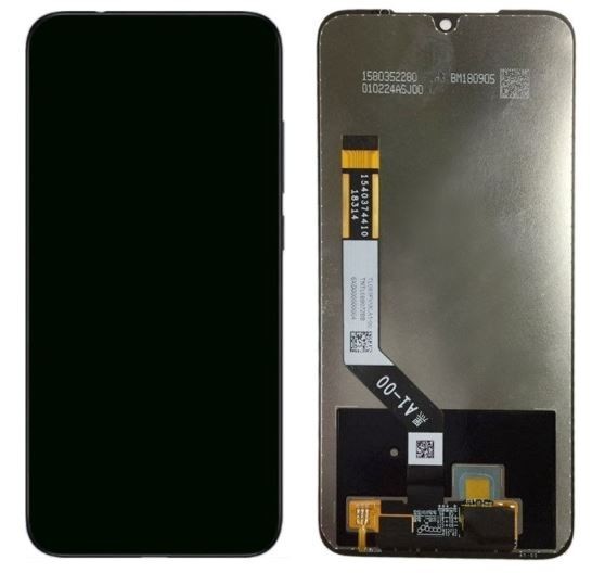 LCD-näyttö Xiaomi Redmi Note 7 kosketusnäytöllä musta alkuperäinen (service pack)