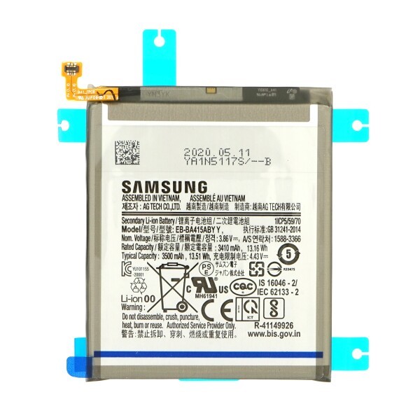 Battery original Samsung A415 A41 2020 3410mAh EB-BA415ABY (service pack)