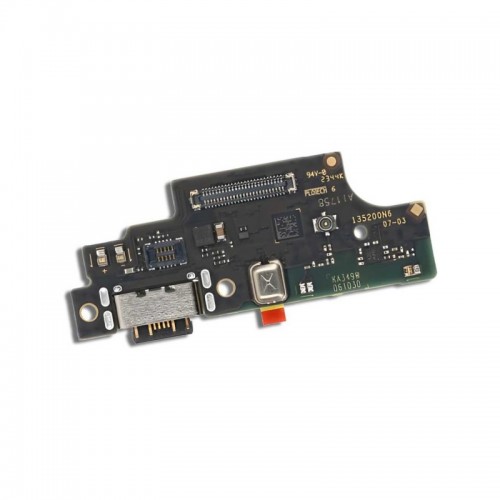 Charging Port Compatible With Xiaomi Redmi Note 13 Pro 4G with Flex / Plata OEM