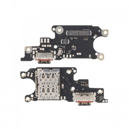 Charging Port Compatible With Xiaomi 13 Lite with Flex / Plata OEM