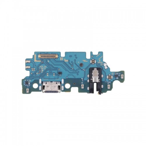 Charging Port Compatible With Samsung A246 A25 5G with Flex / Plata OEM