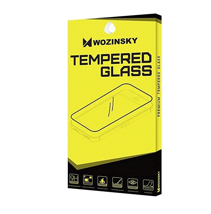 Screen protection glass "Wozinsky 5D Full Glue" Samsung M515 M51 case-friendly black