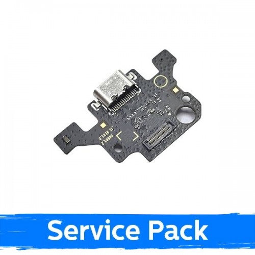 Charging Port Compatible With Samsung X210 / X216 (Tab A9 Plus) with Flex / Plata (Service Pack)