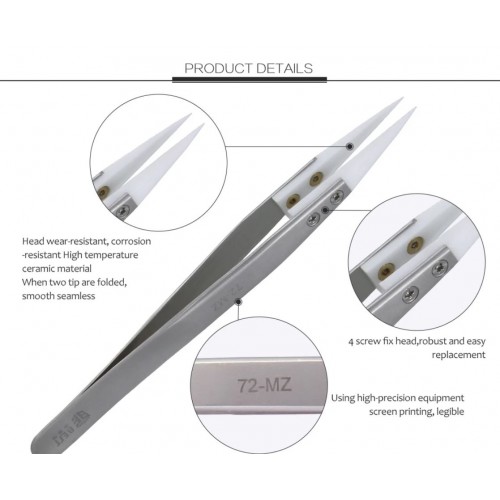 Pinsetit Best BST-72-MZ