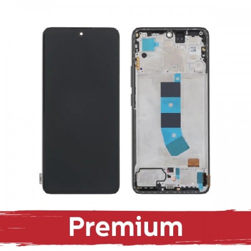 LCD-naytto yhteensopiva Xiaomi Redmi Note 13 4G kehyksella / Mint Green / OEM