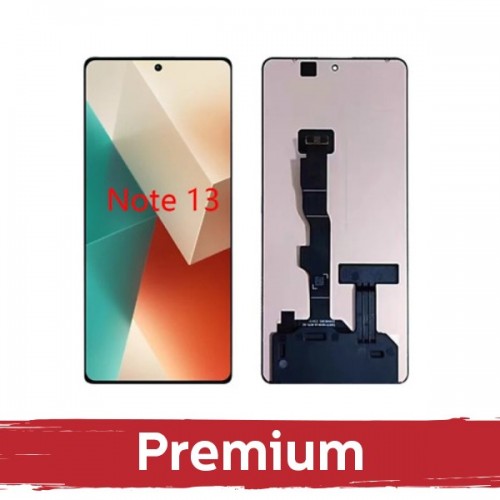 LCD Display Compatible With Xiaomi Redmi Note 13 4G Black OEM