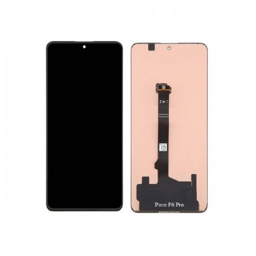 LCD-naytto yhteensopiva Xiaomi Poco F6 Pro 5G musta HQ