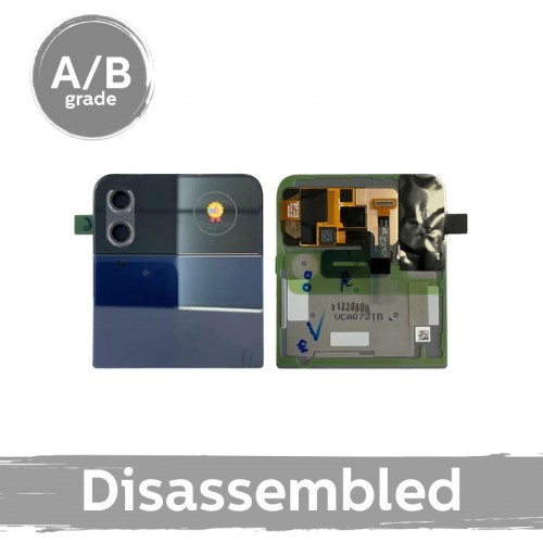 LCD Display Compatible With Samsung F721 Z Flip4 (outer) with Frame / Blue / (9/10 Used)