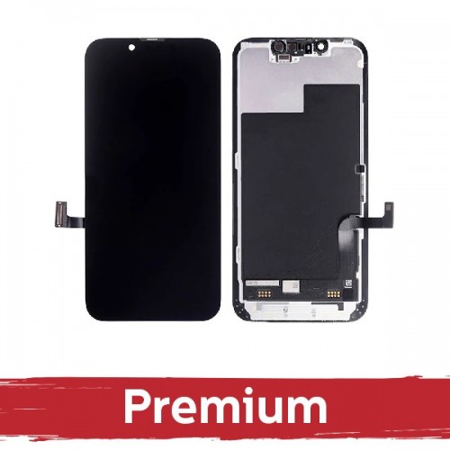LCD-naytto yhteensopiva iPhone 13 Mini musta (INCELL / Premium) / Removable IC /