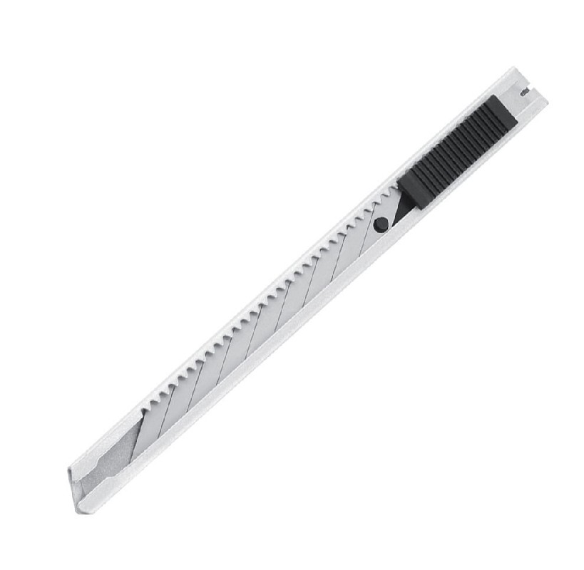 Tarkkuusmetallinen veitsi Jakemy JM-Z07 (vaihdettava, murtuva tera)