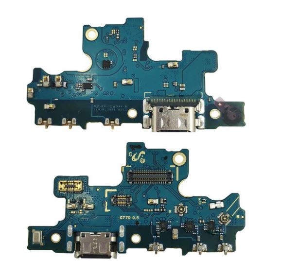 Flex Samsung G770F S10 Lite for plugin, microphone, headphone connector original (service pack)