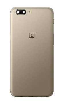 Takakansi OnePlus 5 kultainen alkuperäinen (käytetty Grade B)
