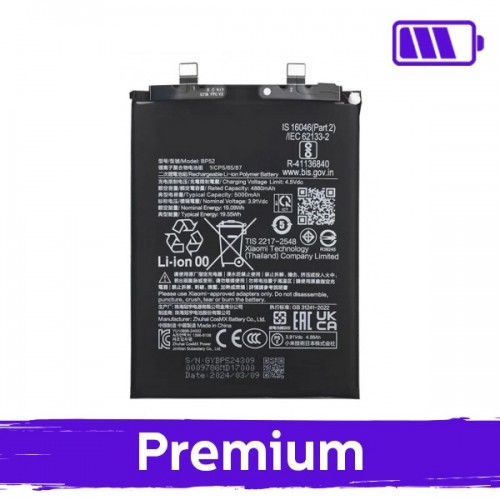 Akku yhteensopiva Xiaomi Poco F6 5G BP52 (OEM)