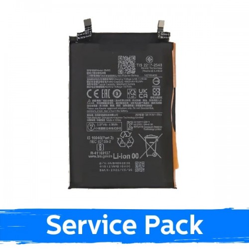 Akku yhteensopiva Xiaomi Poco X4 GT BM5G (Service Pack)