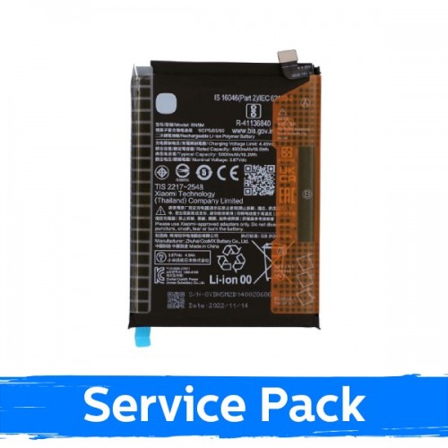 Akku yhteensopiva Xiaomi Redmi Note 12 4G BN5M (Service Pack)